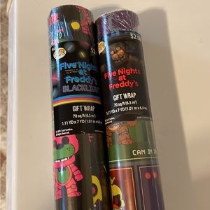 Funko Pop Five Night's At Freddy's Blacklight FNAF Gift Wrap
